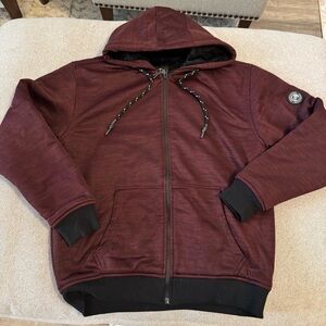 Modern Culture men's sherpa-lined, full-zip hoodie